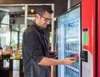 Vending Machines proporcionam comodidades aos clientes e colaboradores